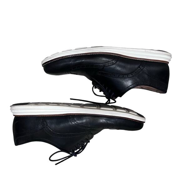 Cole Haan Grand ØriginalGrand Oxford Dress Shoes C26469 Black/White 11.5M - Picture 7 of 9